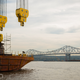 Image for article titled I Lift NY: Meet the Floating Super-Crane Building the Tappan Zee Bridge